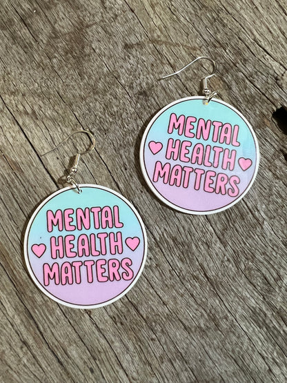 Mental Health Matters Earrings