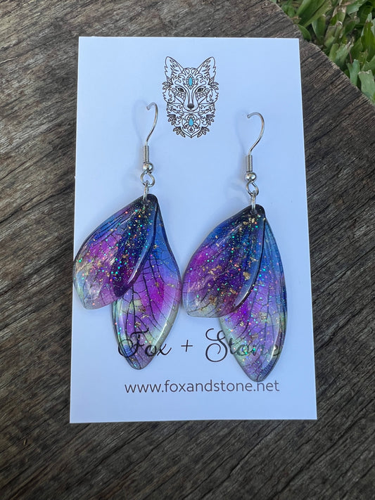 Gemma Fairy Wing/Butterfly Wing Earrings