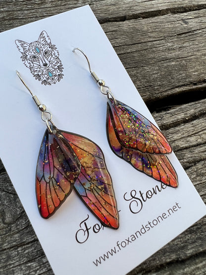 Sarria Fairy Wing/Butterfly Wing Earrings