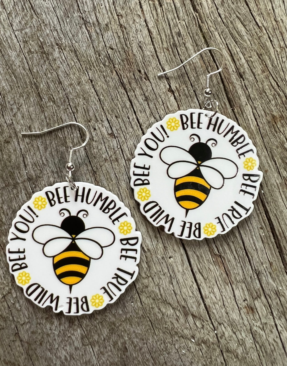 Bee Inspirational Earrings
