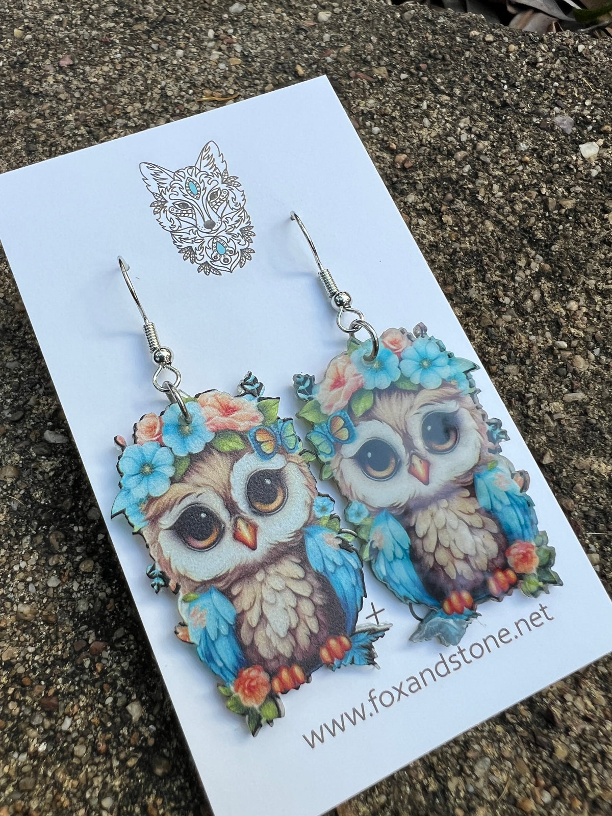 Pretty Owl Earrings