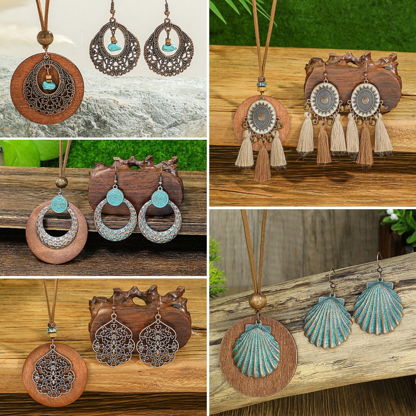 Kirally Pendant Earring Set