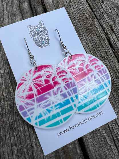 Pastel Beach Earrings