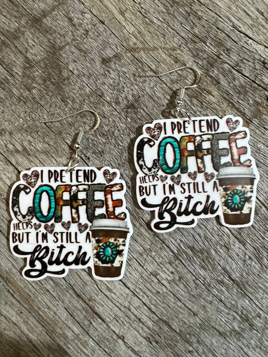 Coffee Truth Earrings