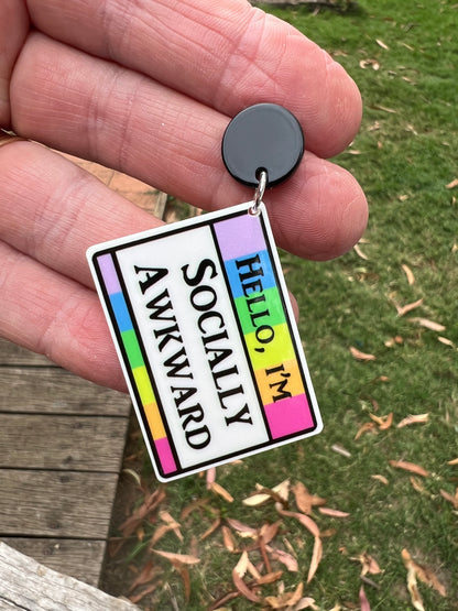 Socially Awkward Earrings
