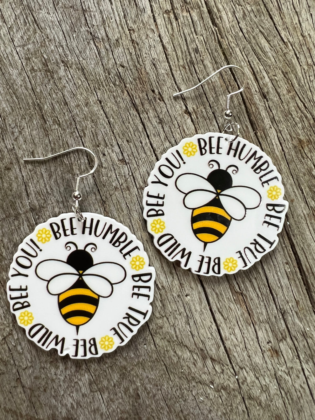 Bee Inspirational Earrings