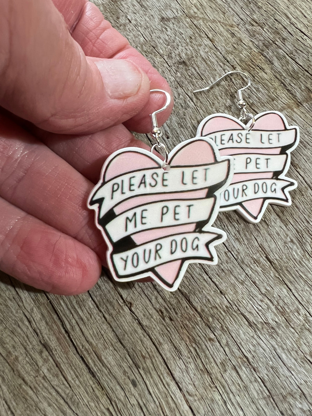Can I Pet Your Dog Earrings
