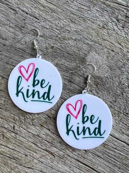 Be Kind Dangle Earrings