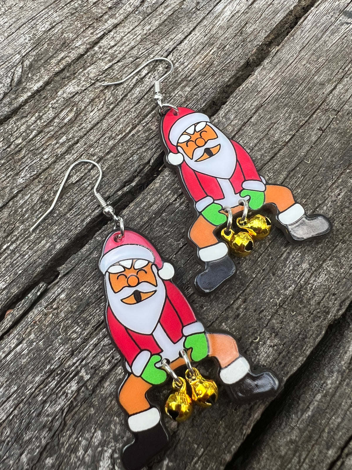 Merry Jingle Bell Balls Earrings