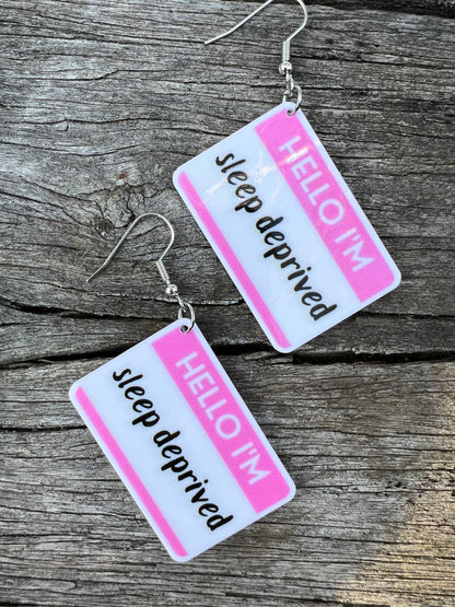 Sleep Deprived Earrings
