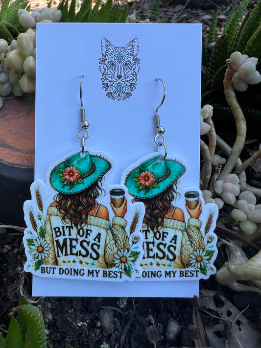 Bit of a Mess Earrings