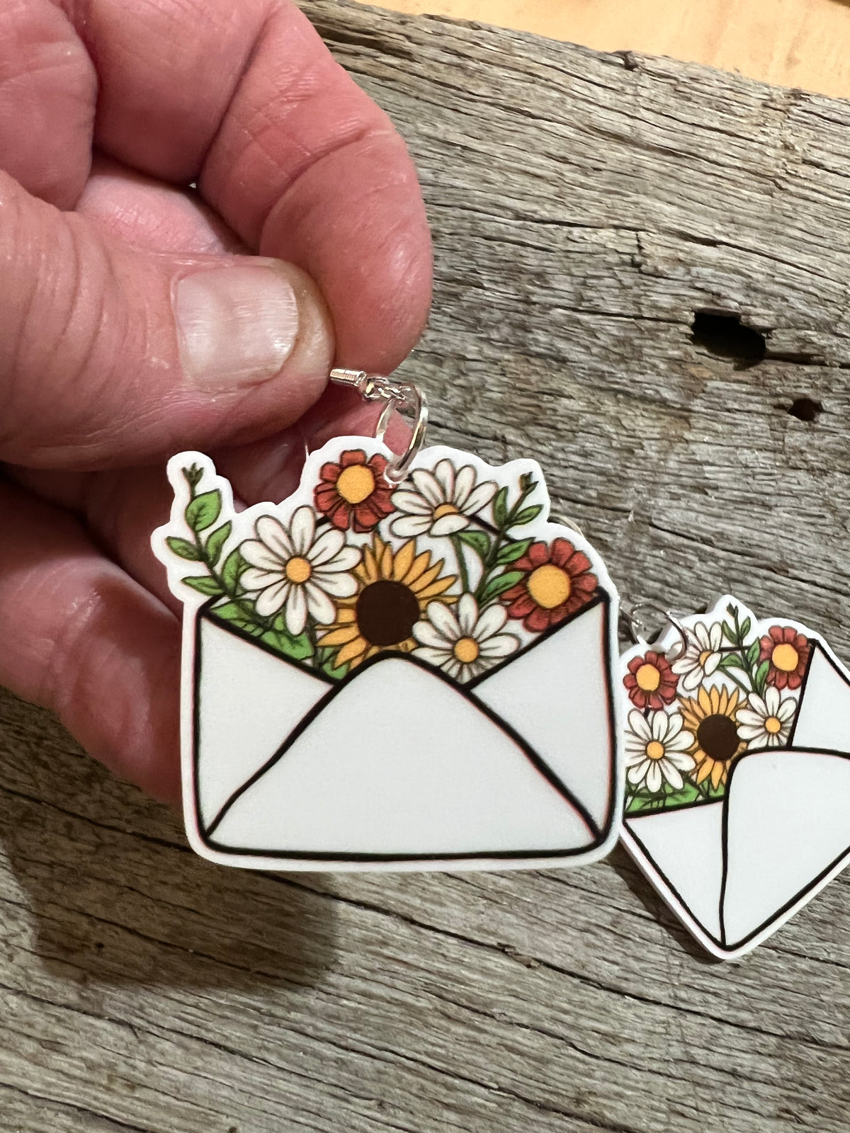 Daisy Love Letters Earrings