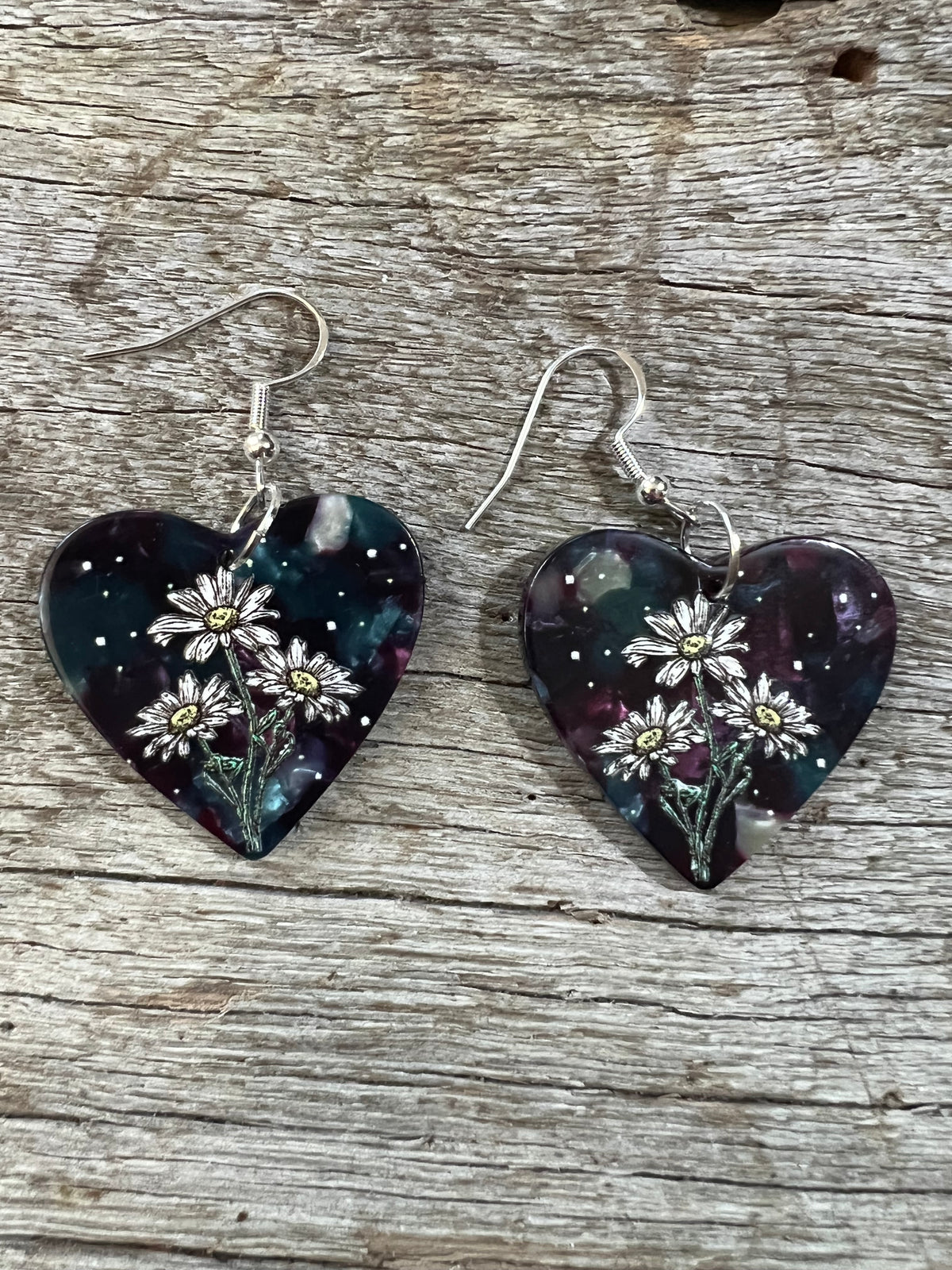 Flower Hearts Earrings