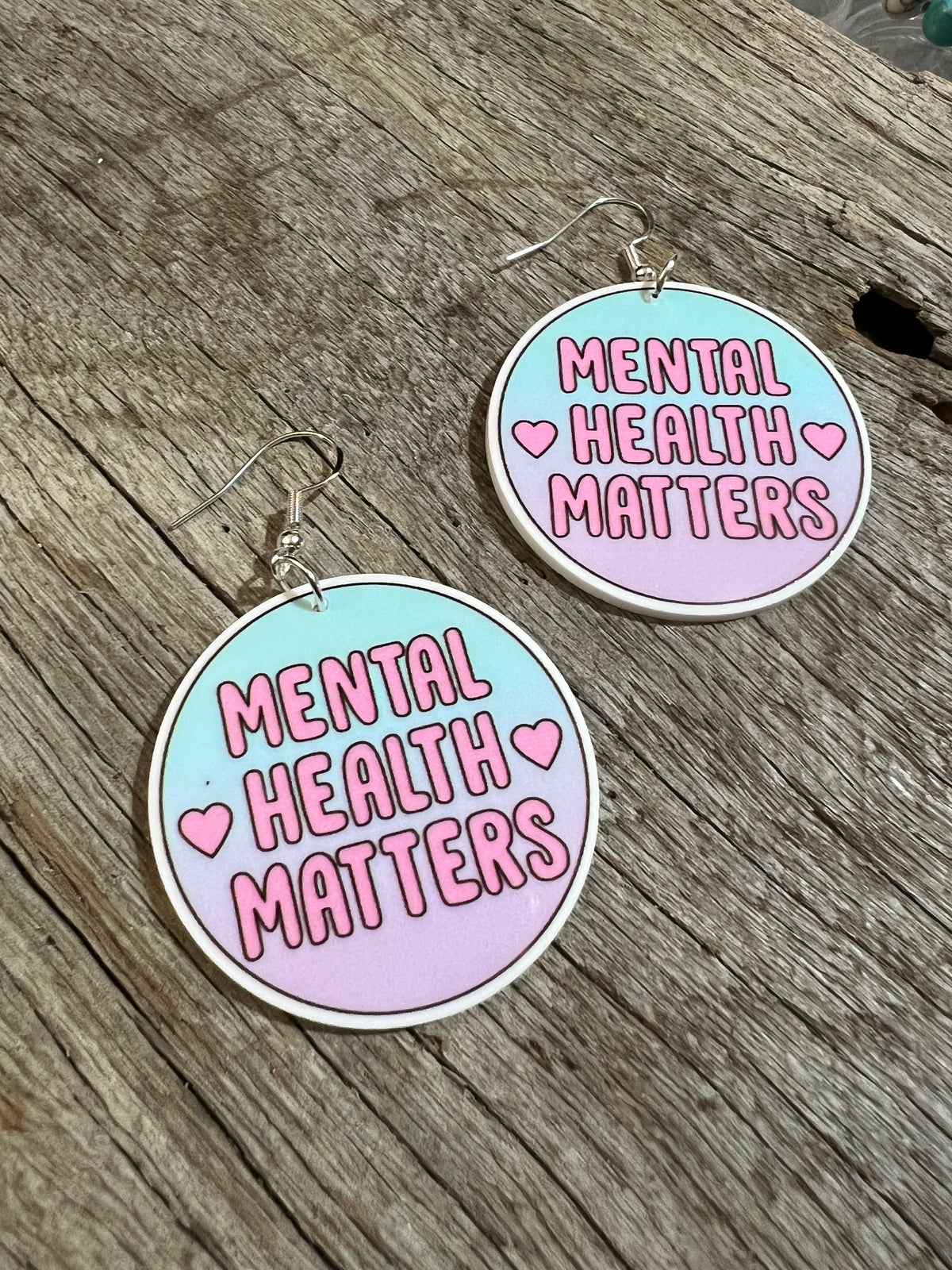 Mental Health Matters Earrings