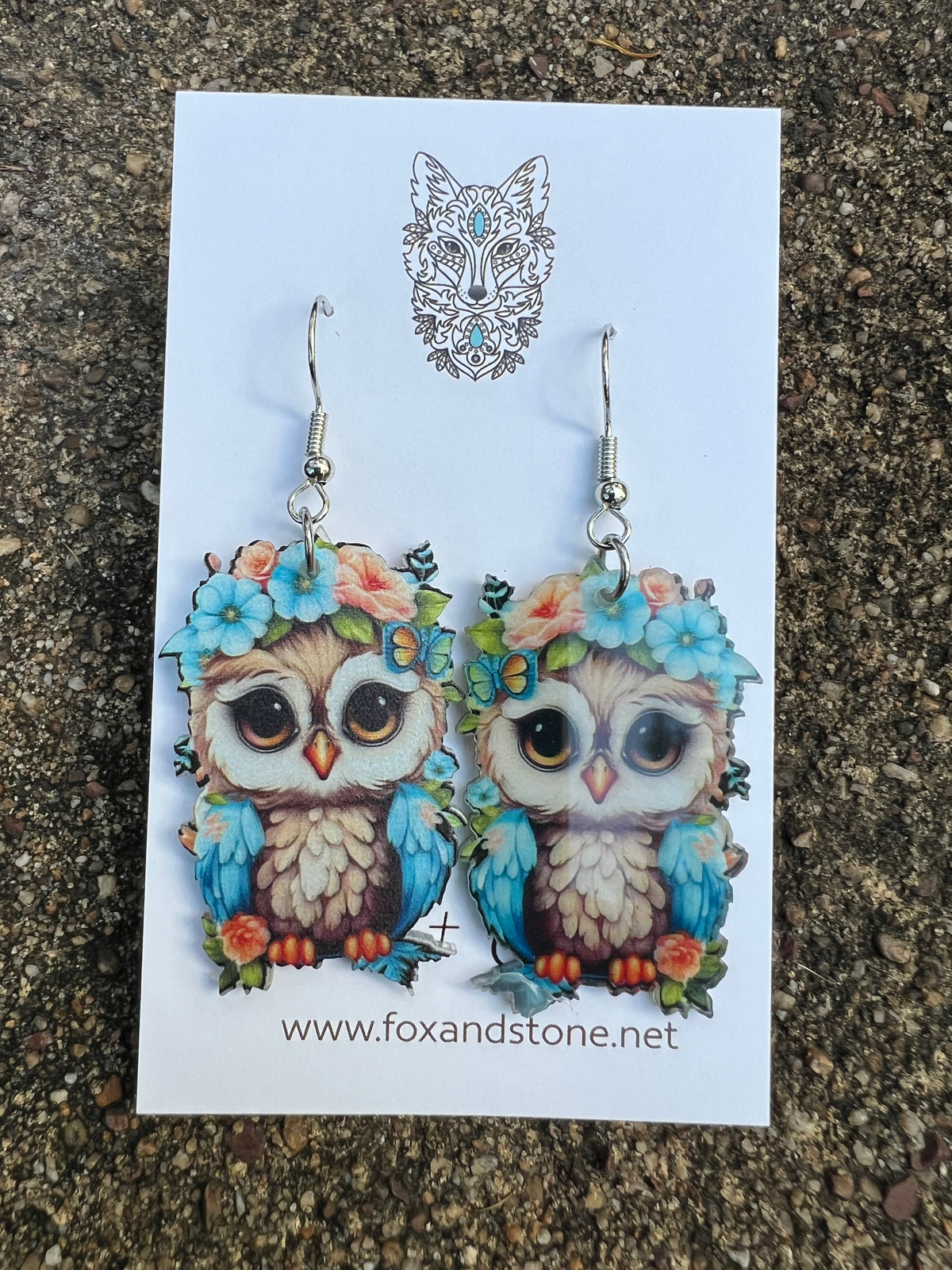 Pretty Owl Earrings