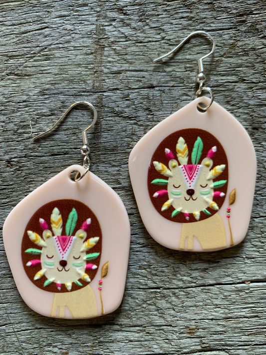 Boho Bear Earrings