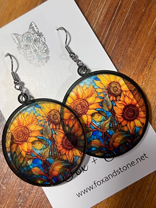 Simply Sunflowers Earrings