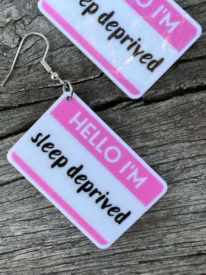 Sleep Deprived Earrings