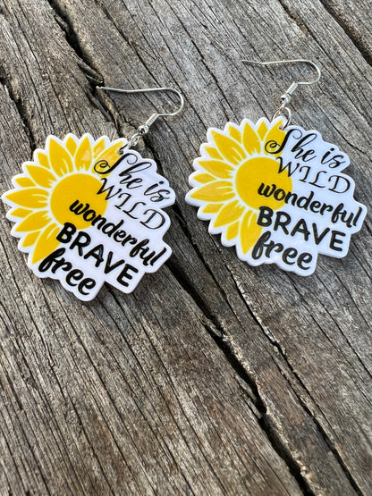Wild and Brave Earrings
