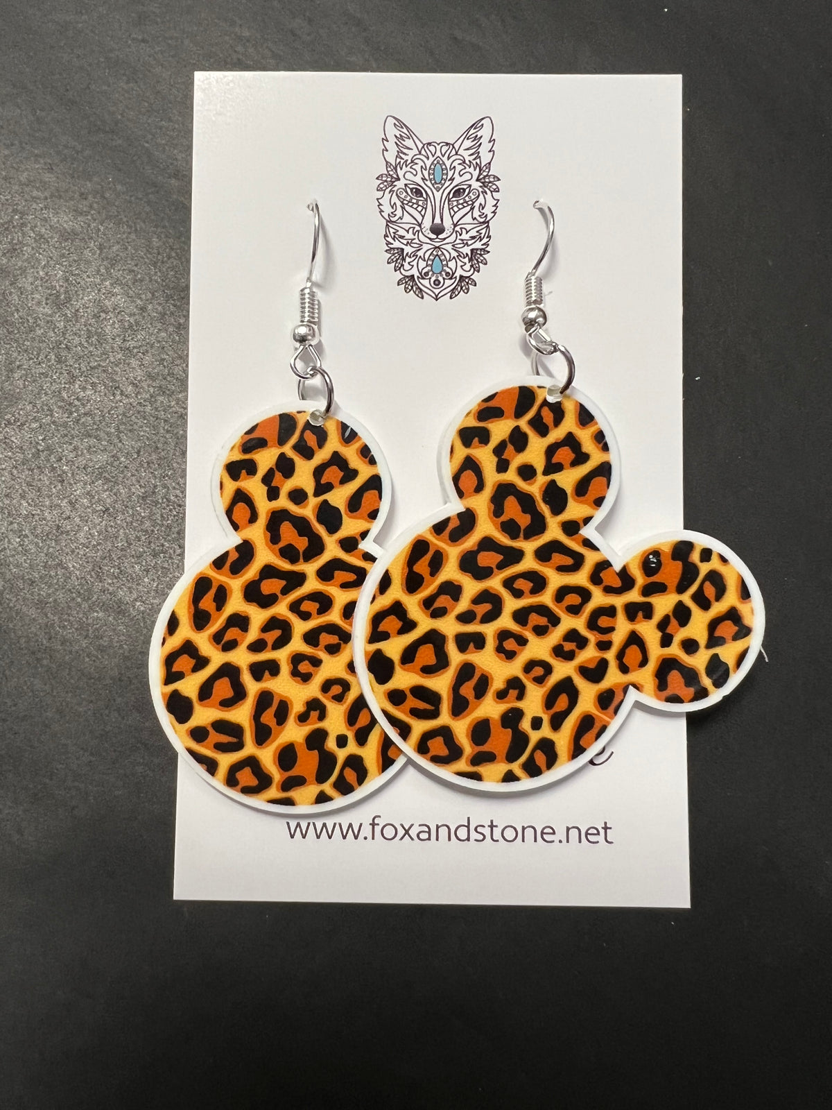 Tiger Mouse Earrings