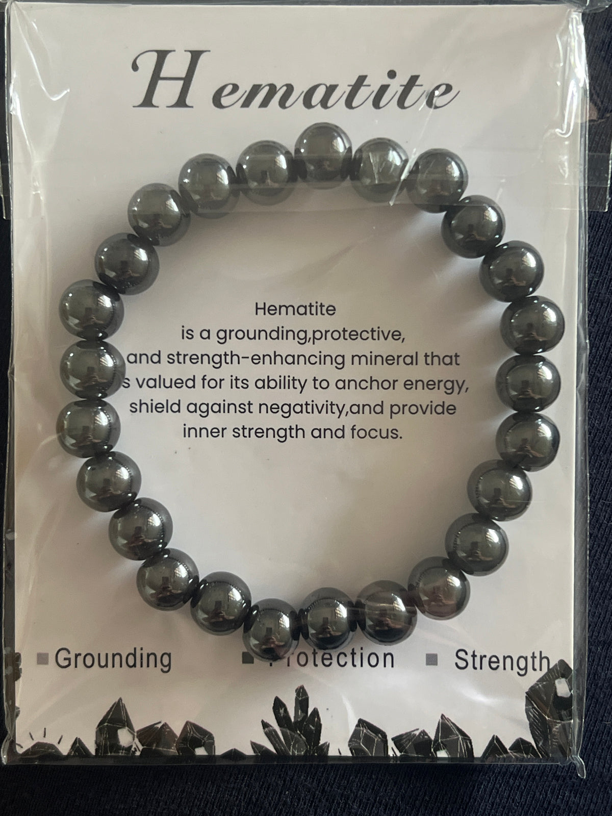Hematite Natural Stone Bracelet