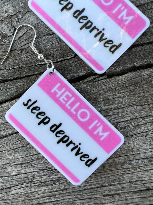 Sleep Deprived Earrings