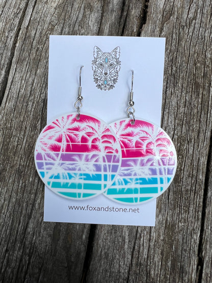 Pastel Beach Earrings