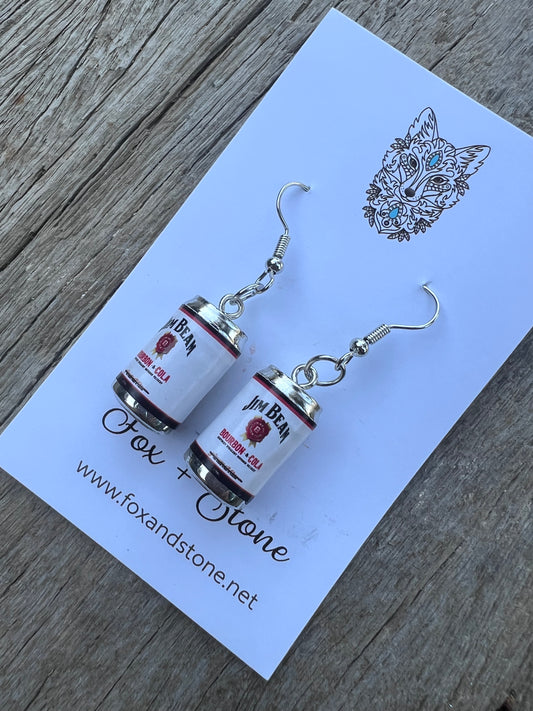Jim Beam Mini Earrings ON SALE
