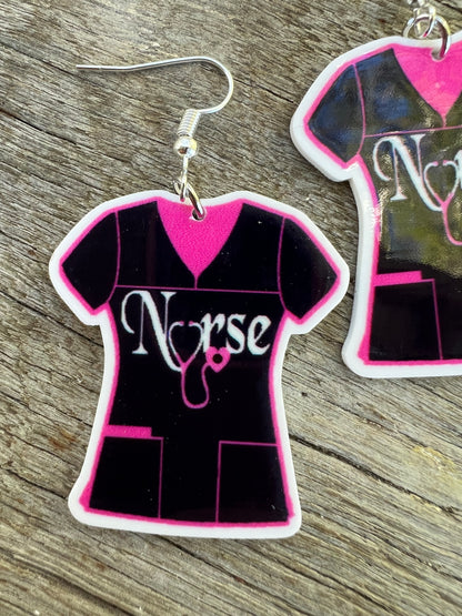 Nurse Uniform Earrings