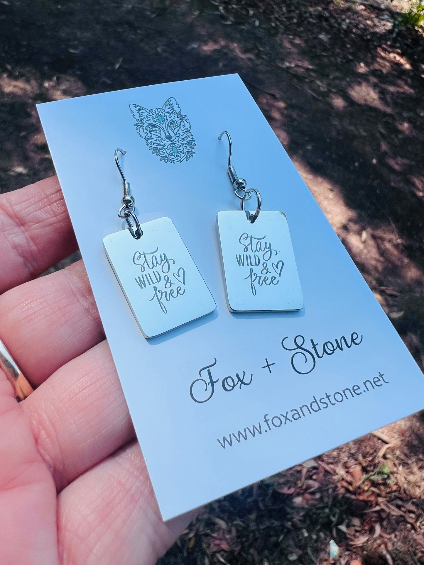 Stay Wild & Free Earrings