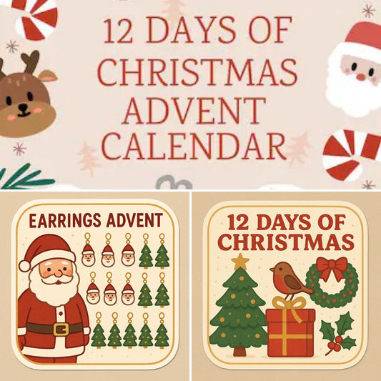 12 Days of Christmas Earring Advent