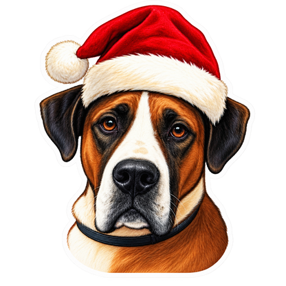 Bull Arab Xmas Dog Earrings (Beautiful Eric)