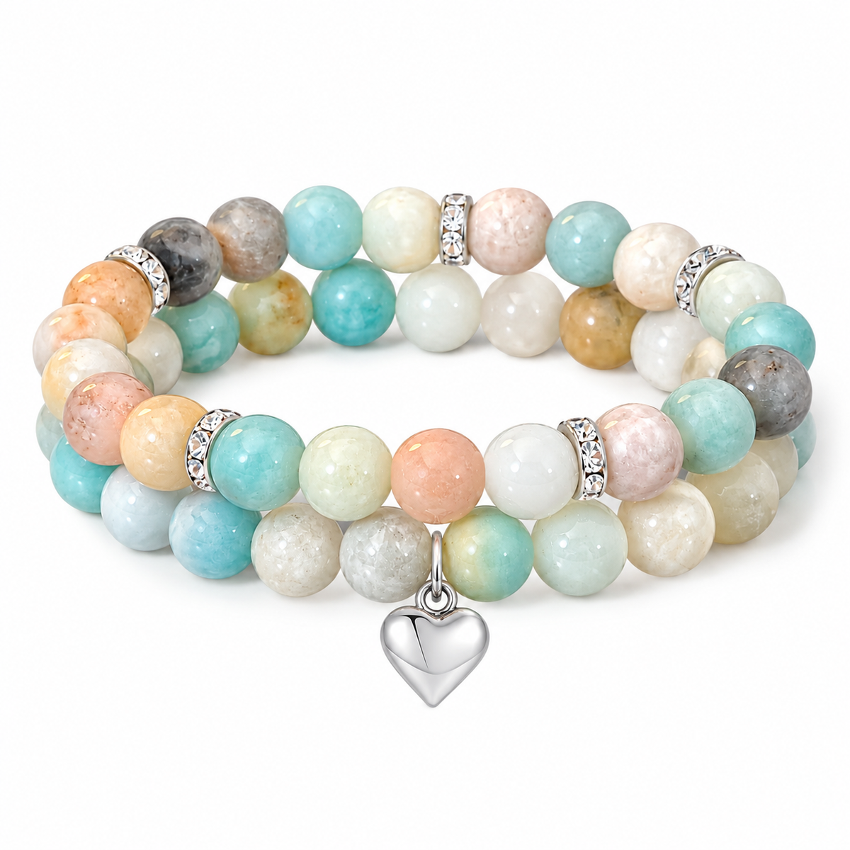 Amazonite Double Natural Stone Bracelet (Copy)