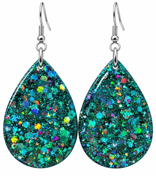 Enchanted Forest Glitter Earrings