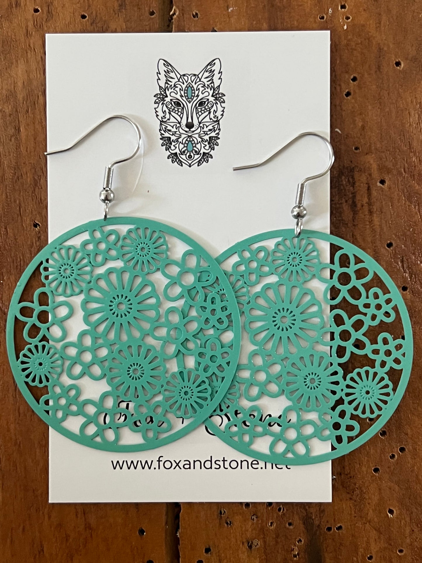Natasha Minty Filigree Earrings