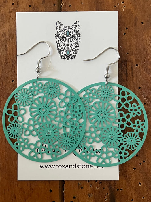 Natasha Minty Filigree Earrings