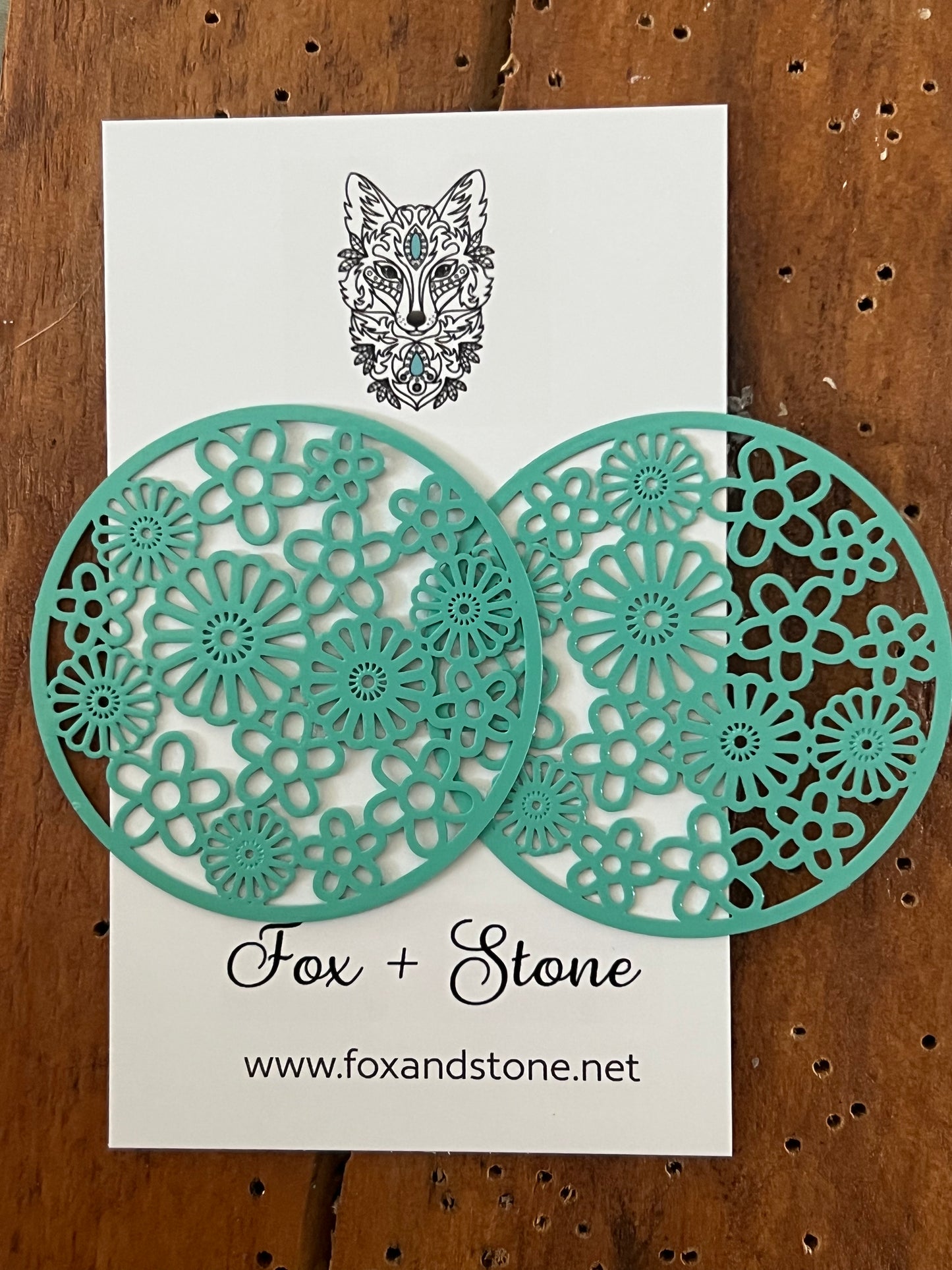Natasha Minty Filigree Earrings