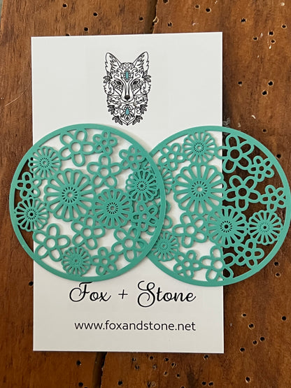 Natasha Minty Filigree Earrings