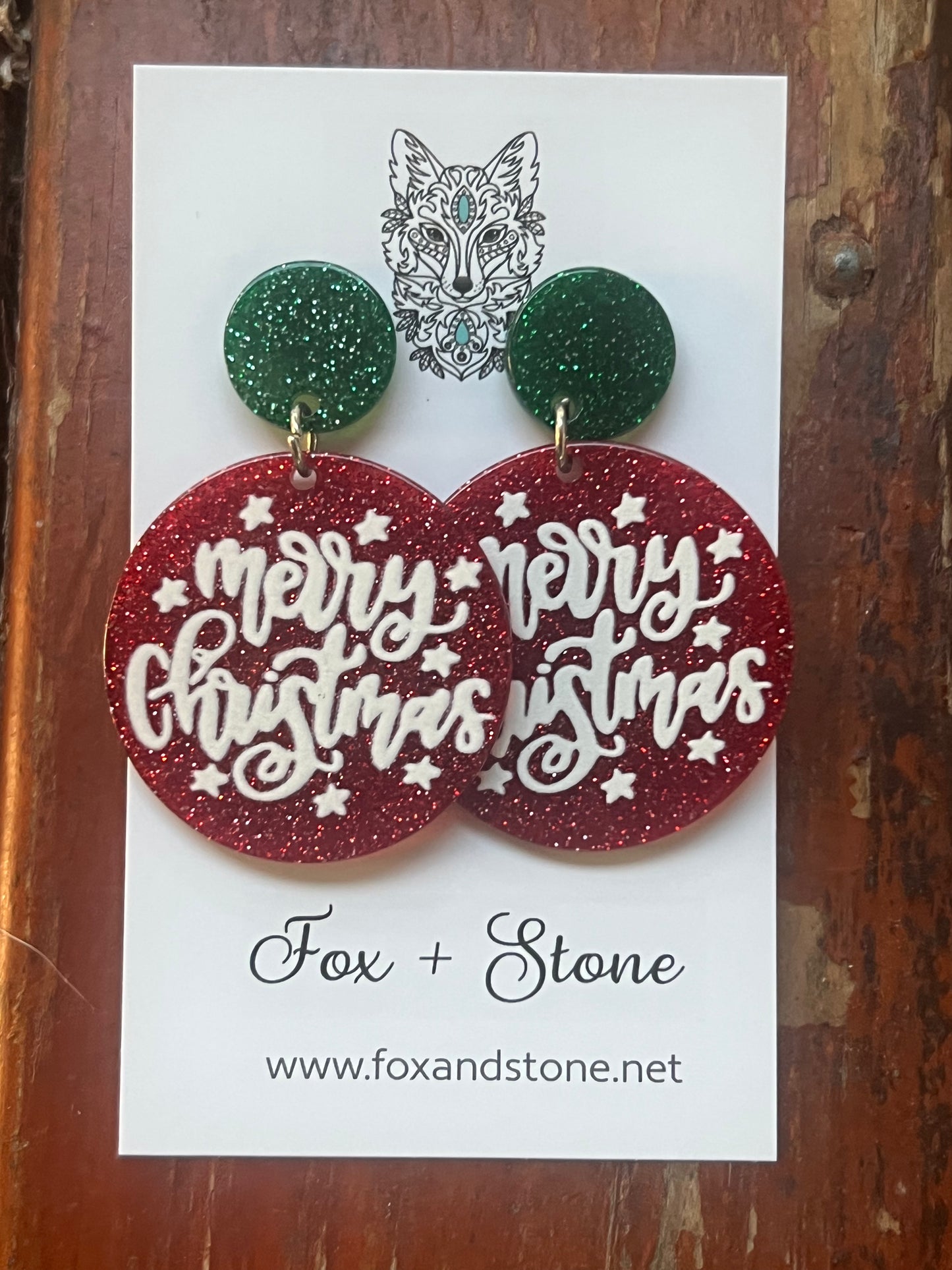 Merry Christmas Earrings