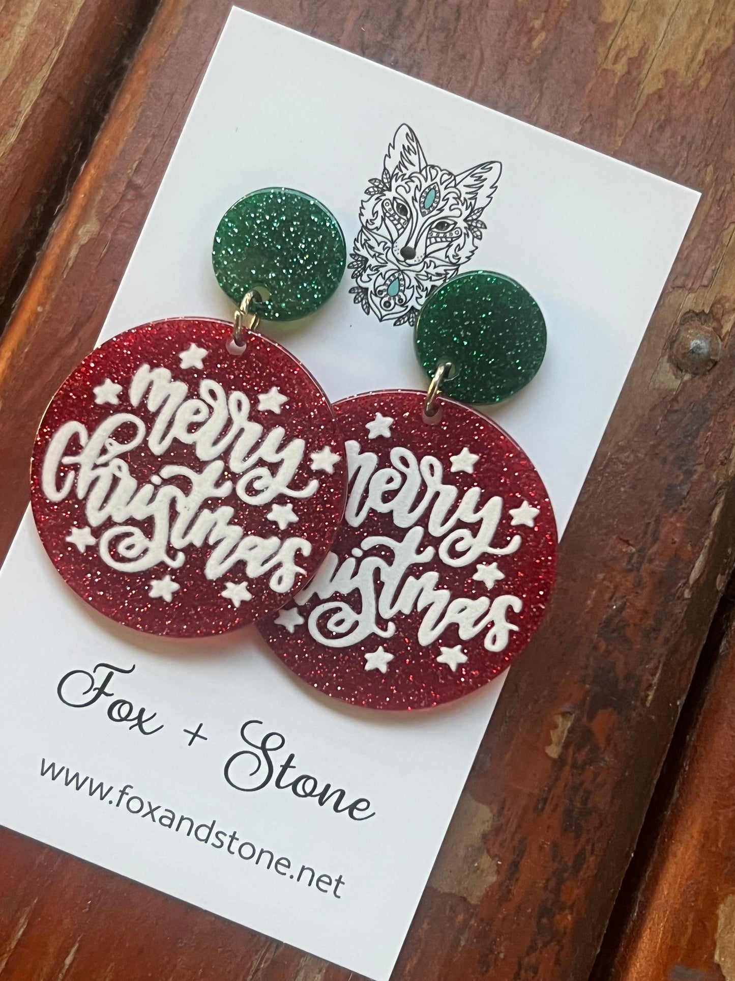 Merry Christmas Earrings