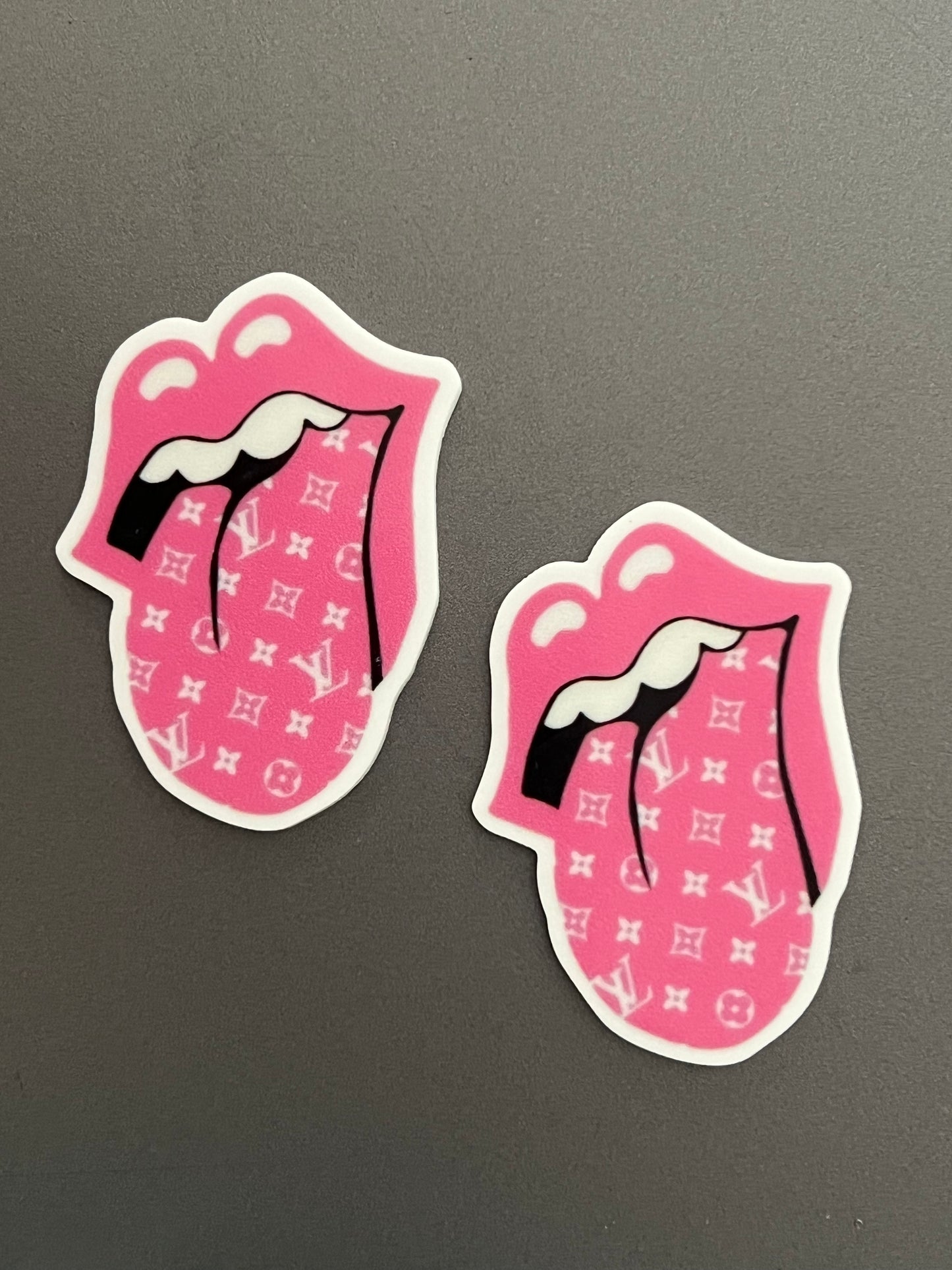 Rock On Hot Lips Earrings