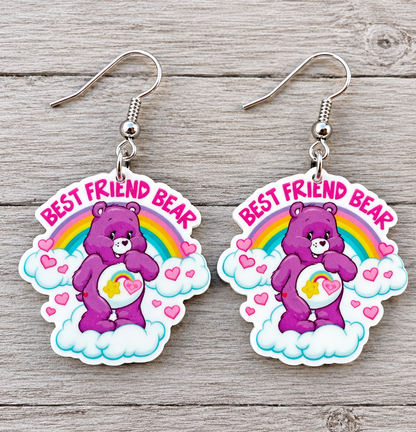 Best Friend Bear Earrings
