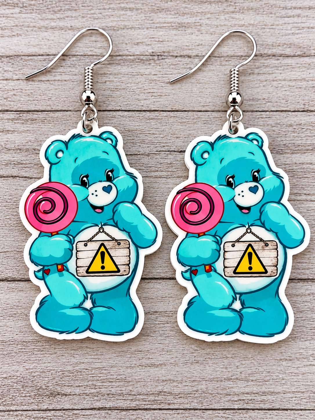 ⚠️ WARNING‼️ Off Ya F@$k Earrings