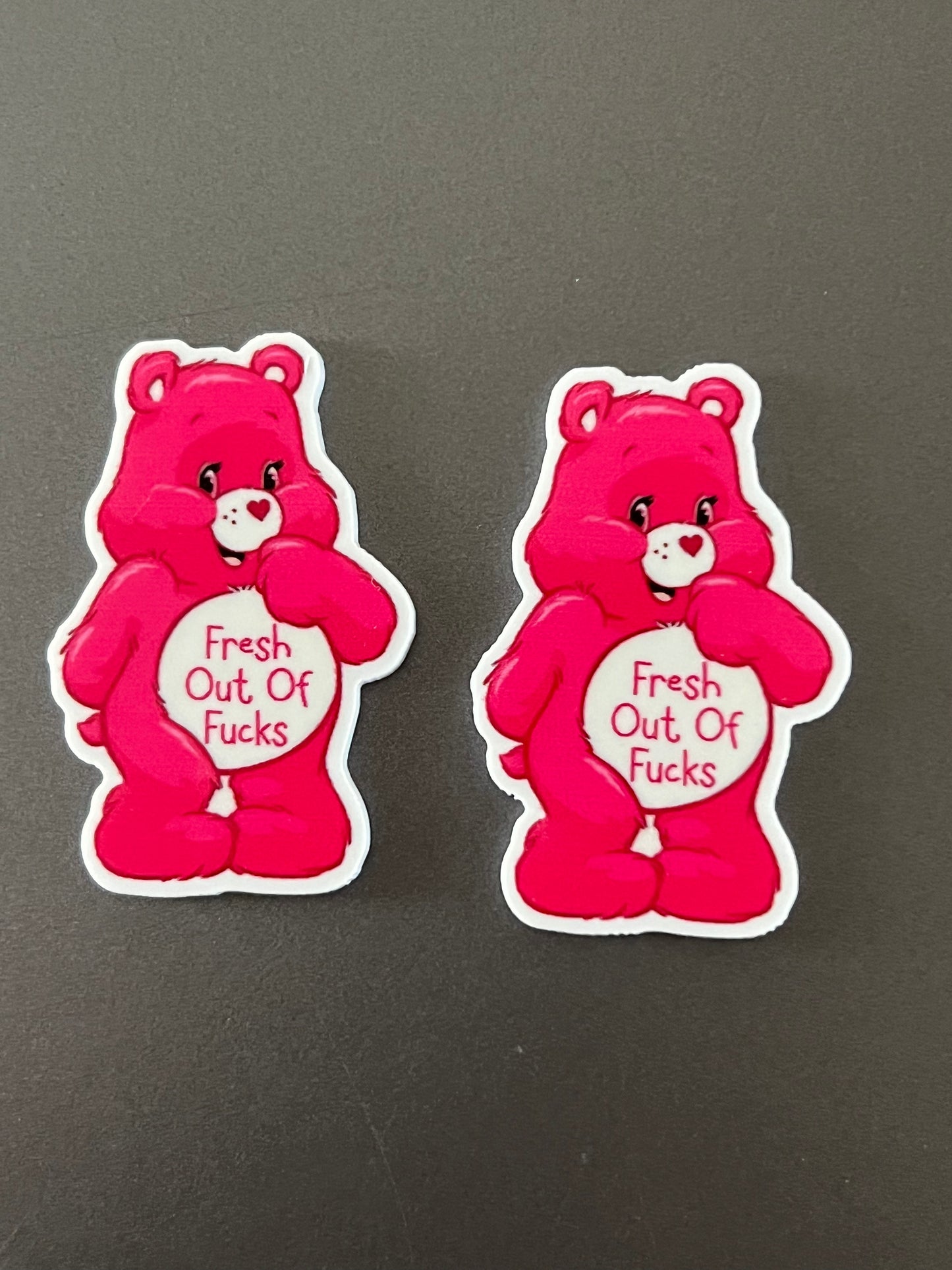 ⚠️ WARNING‼️ Fresh Out of F%&ks Earrings