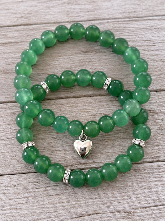 Aventurine Double Natural Stone Bracelets