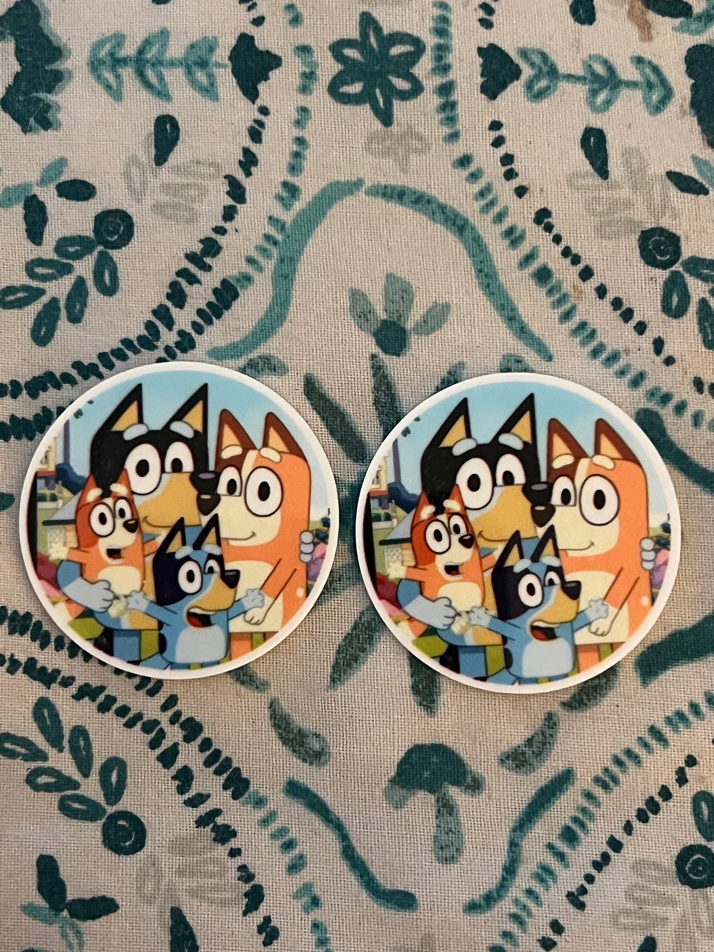Blue Family Earrings