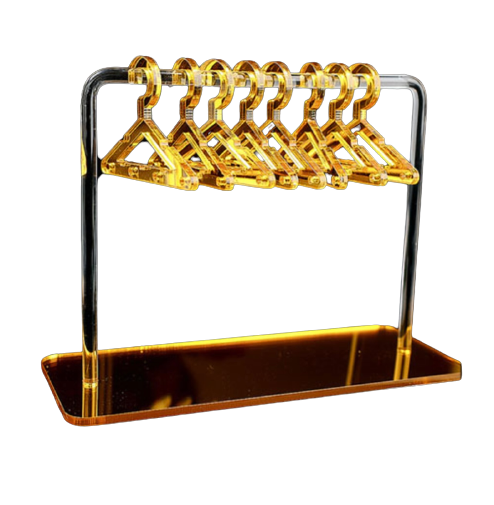 Mini Mirror Earring Hangers GOLD