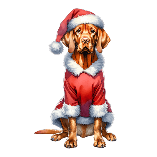 Vizsla Xmas Earrings
