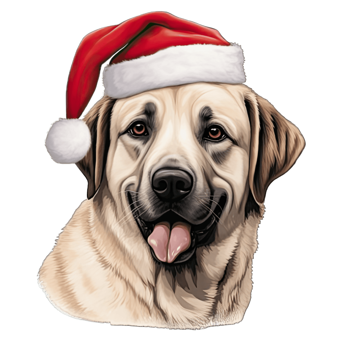 Anotolin Shepard Xmas Dog Earrings