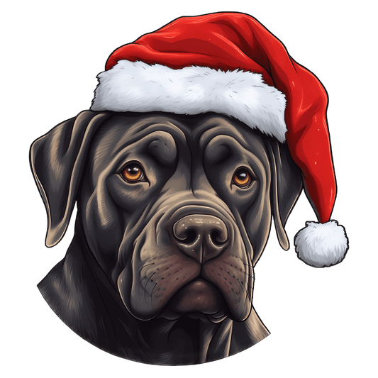 Cane Corso Xmas Dog Earrings